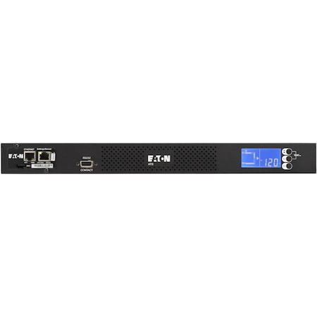 Eaton ATS rack PDU, 1U, (2) 5-20P input, 1.92 kW max, 120 V, 16 A, 6 ft cord, Single-phase, Outlets: (10) 5-20 R