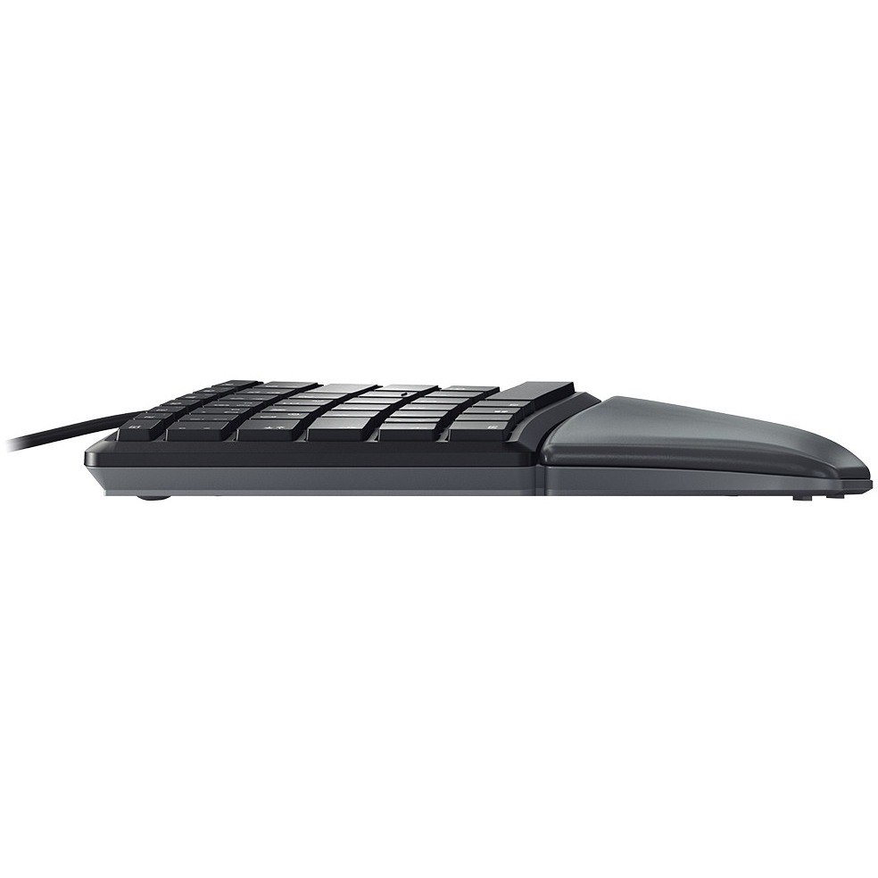 CHERRY ERGO KC 4500 Keyboard - Cable Connectivity - USB Interface - German