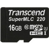 Transcend 16 GB Class 10/UHS-I (U1) microSDHC - 1