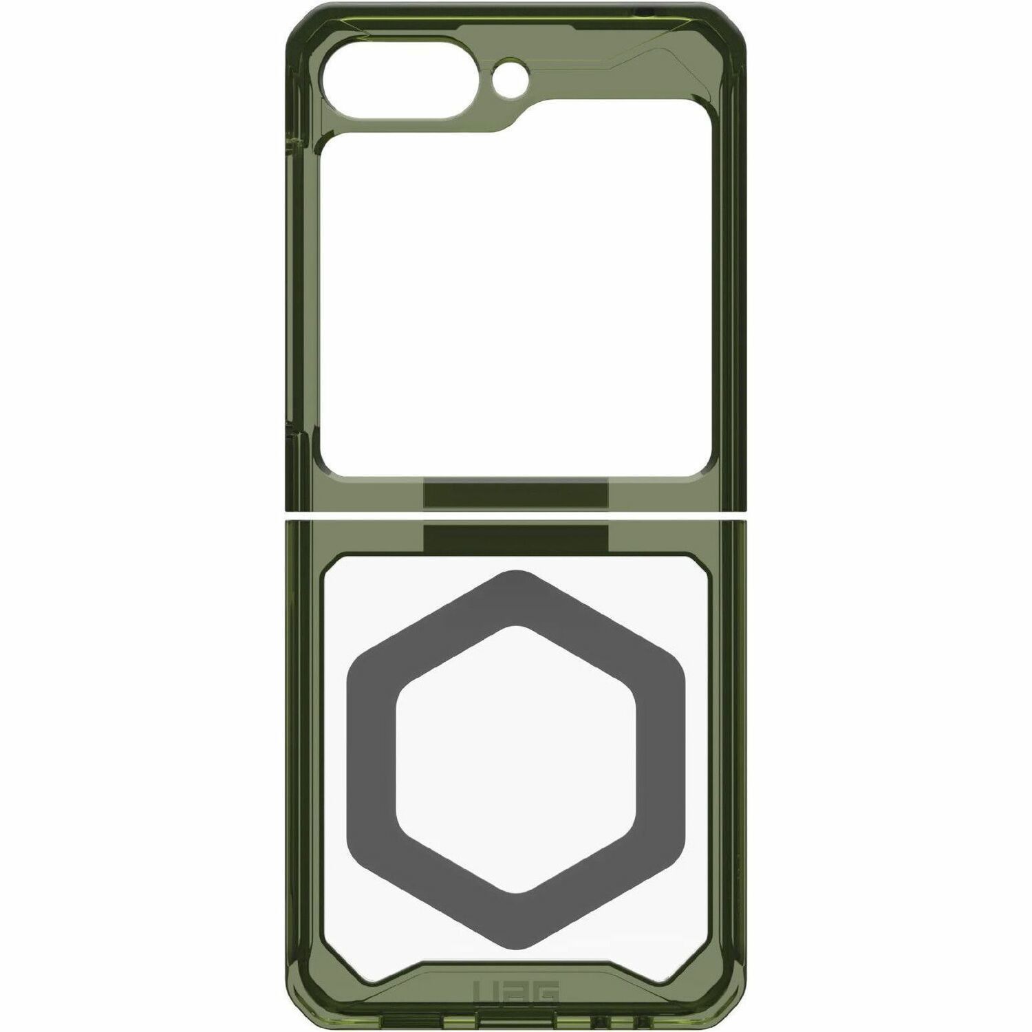 Urban Armor Gear Plyo Pro Galaxy Z Flip5 (2023) Case - Olive/Space Grey