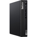 Lenovo ThinkCentre M70q Gen 3 11T30001US Desktop Computer - Intel Core i7 12th Gen i7-12700T - 16 GB - 512 GB SSD - Tiny - Black