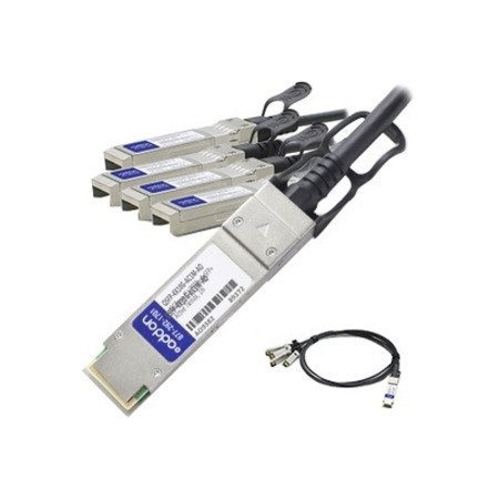 AddOn Cisco® Compatible TAA Compliant 40GBase-CU QSFP+ to 4xSFP+ Direct Attach Cable (Active Twinax, 5m)