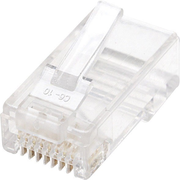 Intellinet 100-Pack Cat5e RJ45 Modular Plugs