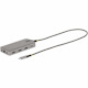 StarTech.com USB-C Triple-Monitor Multiport Adapter, HDMI & DisplayPort, 3x 10Gbps USB Hub, PD Pass-Through, GbE, Travel Docking Station