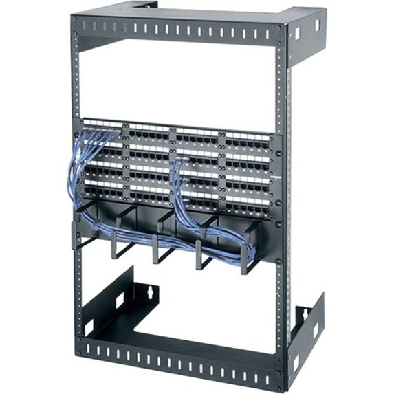 Black Box 36U Wallmount Rack, M6 Square Holes, 125lbs