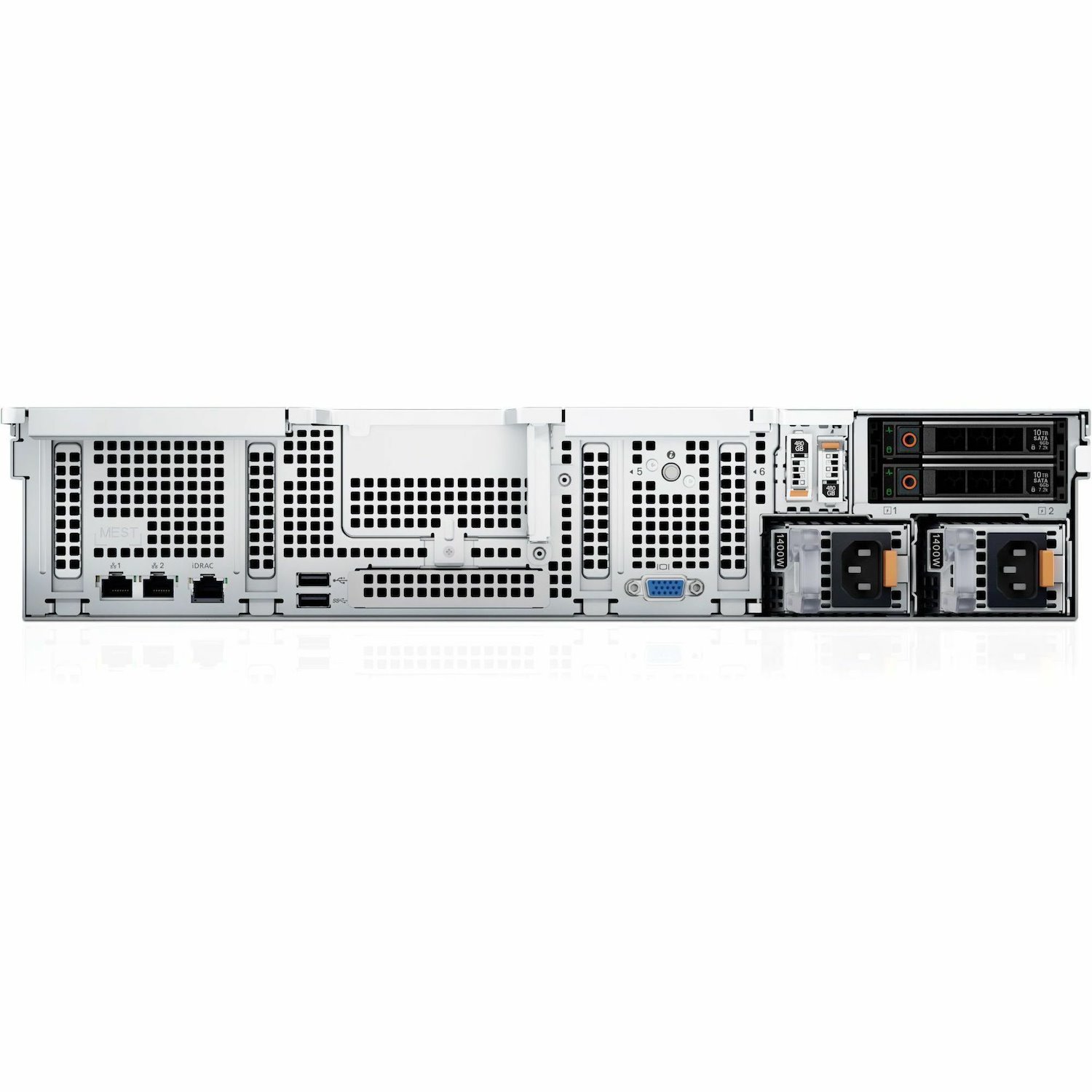 Dell EMC PowerEdge R760xs 2U Rack Server - 1 x Intel Xeon Silver 4410Y 2 GHz - 32 GB RAM - 480 GB SSD - (1 x 480GB) SSD Configuration - 12Gb/s SAS Controller