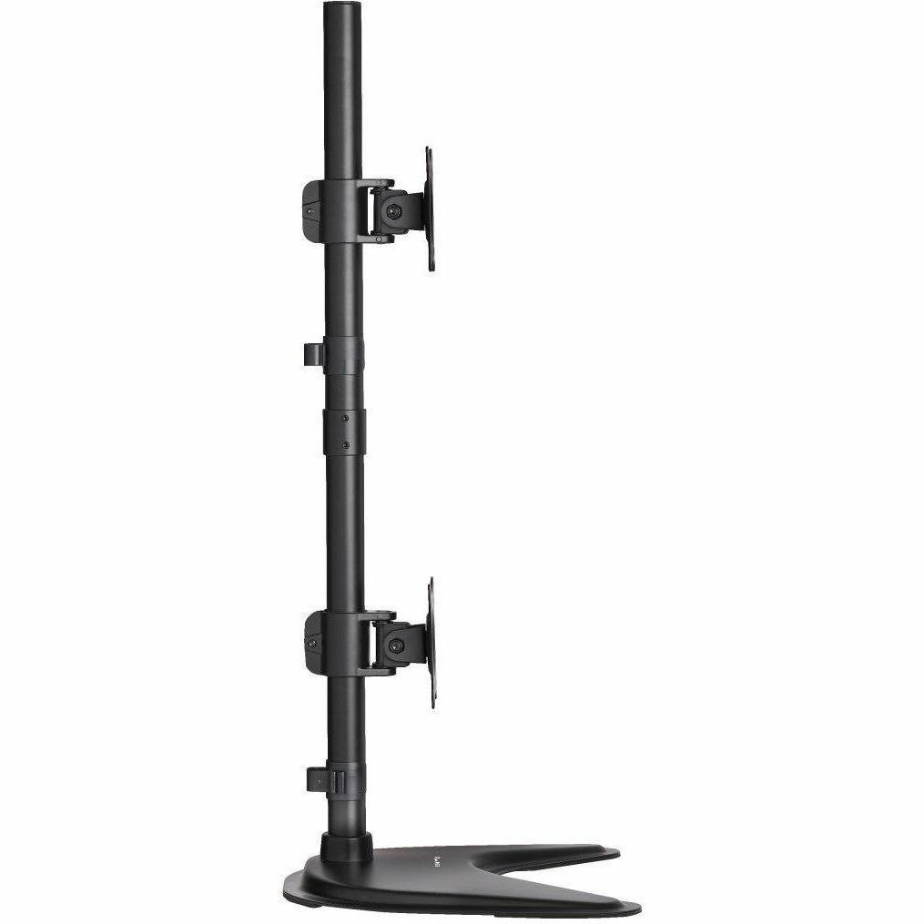 Eaton Tripp Lite Series Dual Vertical Flat-Screen Desk Stand/Clamp Mount, 15 in. to 27 in. Flat-Screen Displays