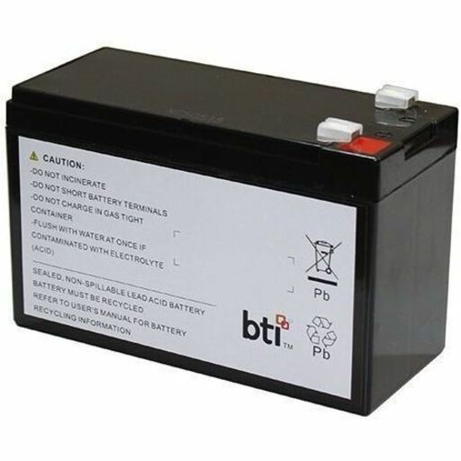 BTI RBC17-SLA17-TAA 12V 1-CELL LEAD ACID UPS BATTERY REPLACES RBC17 (TAA-Compliant) - 2 YR WARRANTY