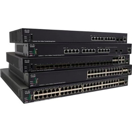 Cisco SX350X-24F 24-Port 10G SFP+ Stackable Managed Switch