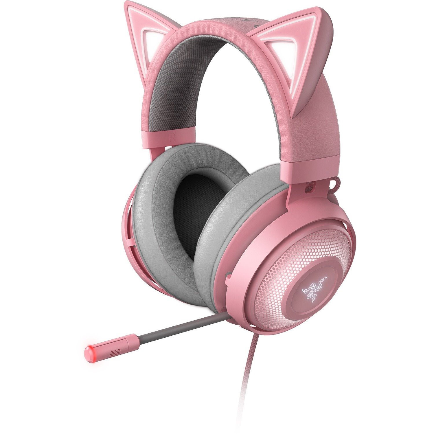 Razer Kraken Kitty Edition Wired Over-the-head Stereo Gaming Headset - Quartz