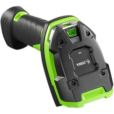 Zebra DS3608-DP Handheld Barcode Scanner - Cable Connectivity - Industrial Green