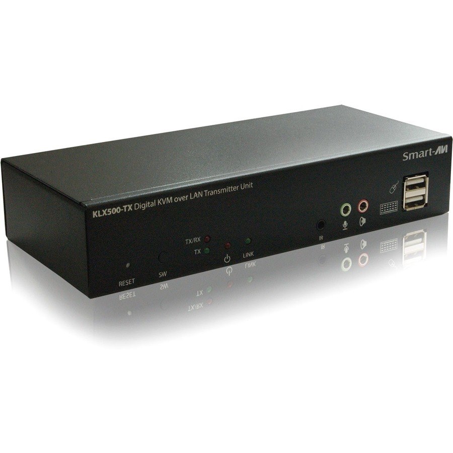 SmartAVI DVI-D KVM with Audio Point-to-Point Extender over LAN or CAT5e/6