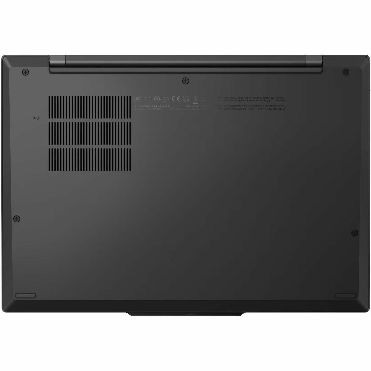 Lenovo ThinkPad T14s Gen 6 21R1002LAU 14" Notebook - WUXGA - Intel Core Ultra 5 225U - 16 GB - 512 GB SSD - English Keyboard - Black