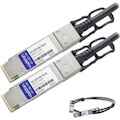 AddOn Dell® DAC-QSFP-40G-7M Compatible TAA Compliant 40GBase-CU QSFP+ Direct Attach Cable (Passive Twinax, 7m)