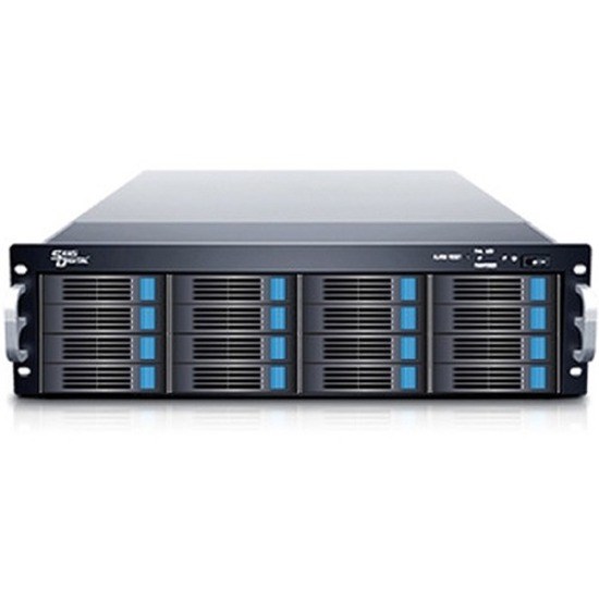 Sans Digital EliteSTOR ES316X12 - 3U 16 Bay 12G SAS/SATA to SAS JBOD with 12G SAS Expander Rackmount