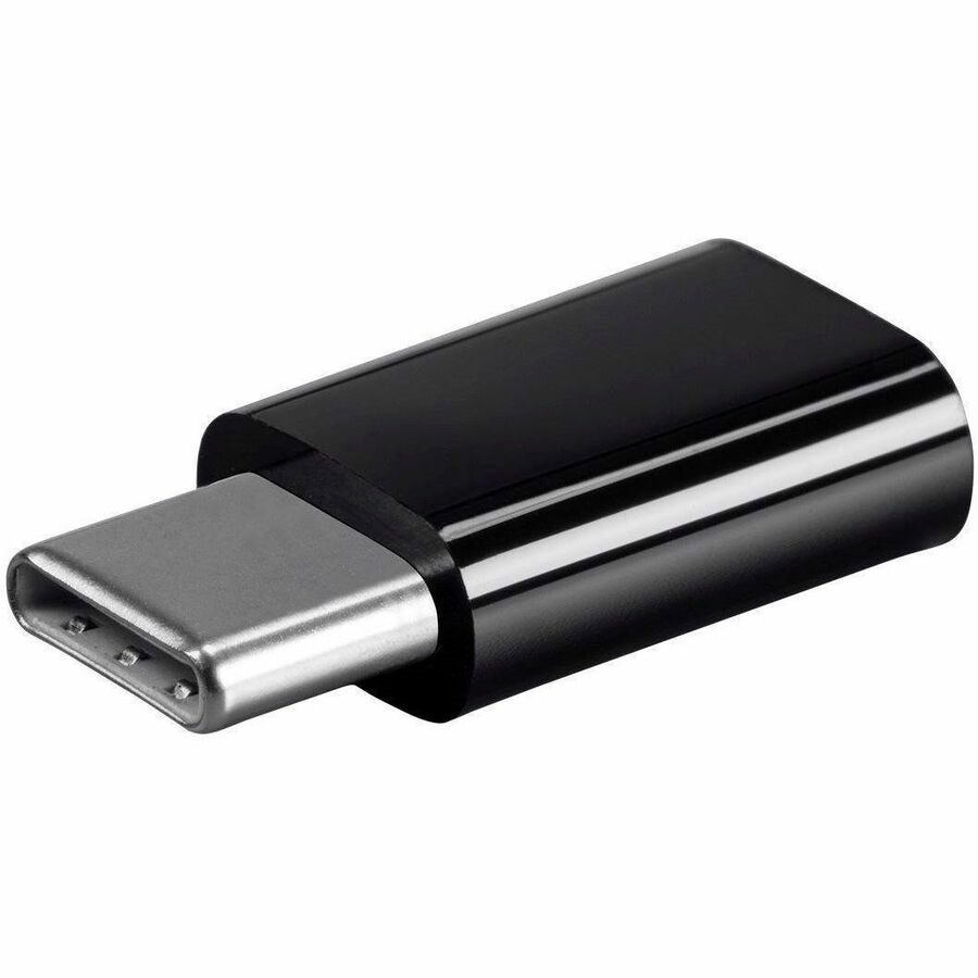 Monoprice Usb-C Male To Micro B Female Adapter_ Black