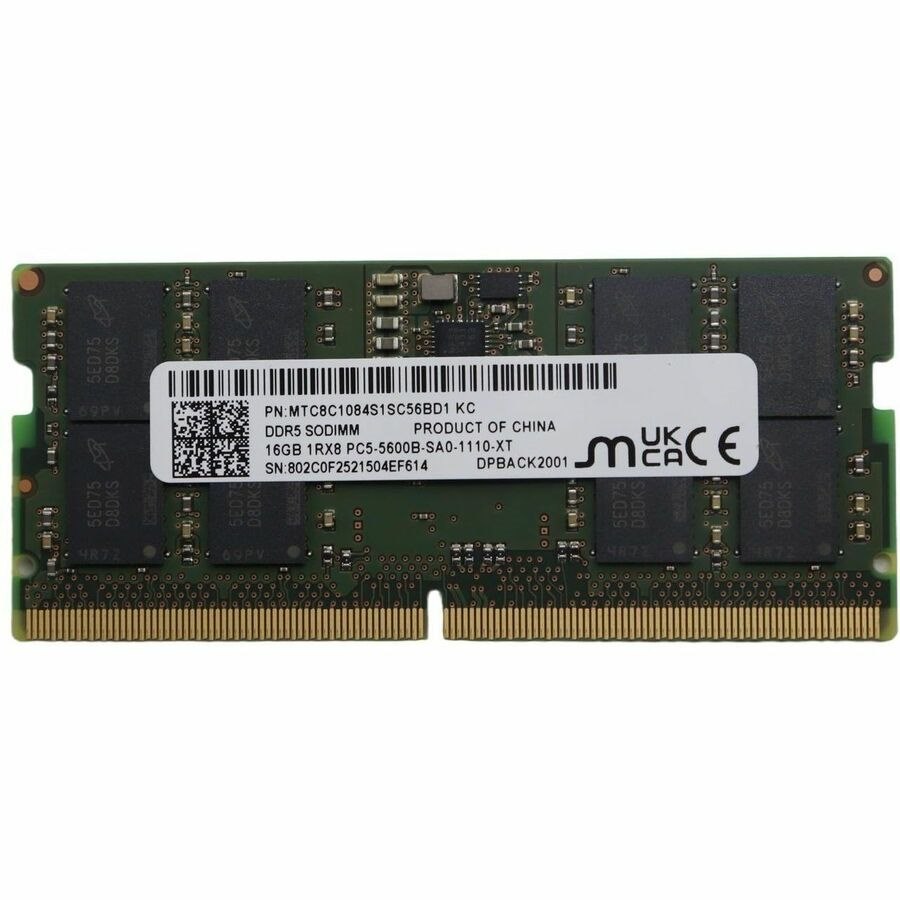 Lenovo DCG Ingram Micro Sourcing Micron RAM Module