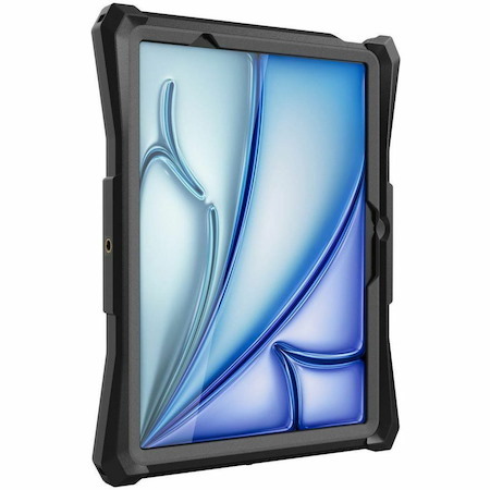 The Joy Factory aXtion Slim MH Rugged Carrying Case for 11" Apple iPad Air 11 (2024) Tablet - Clear Black