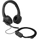 Kensington H1000 Wired On-ear, Over-the-head Stereo Headset - Black