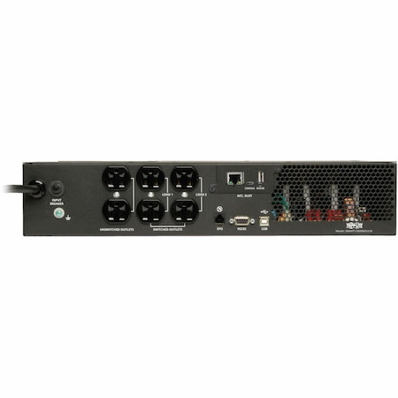 Eaton Tripp Lite Series SmartPro 1000VA 800W 120V Line-Interactive Sine Wave UPS - 6 Outlets, Preinstalled WEBCARDLXE Network Interface, 2U Rack/Tower