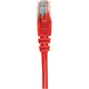 Intellinet Network Solutions Cat5e UTP Network Patch Cable, 25 ft (7.5 m), Red