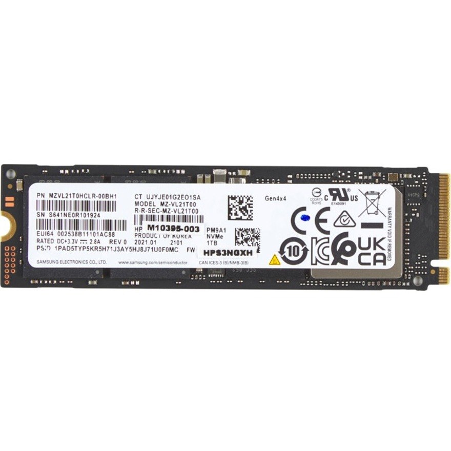 HP 1 TB Solid state drive - M.2 2280 Intern - PCI Express NVMe (PCI Express NVMe 4.0 x4)