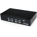 StarTech.com 4 Port Professional VGA USB KVM Switch with Hub