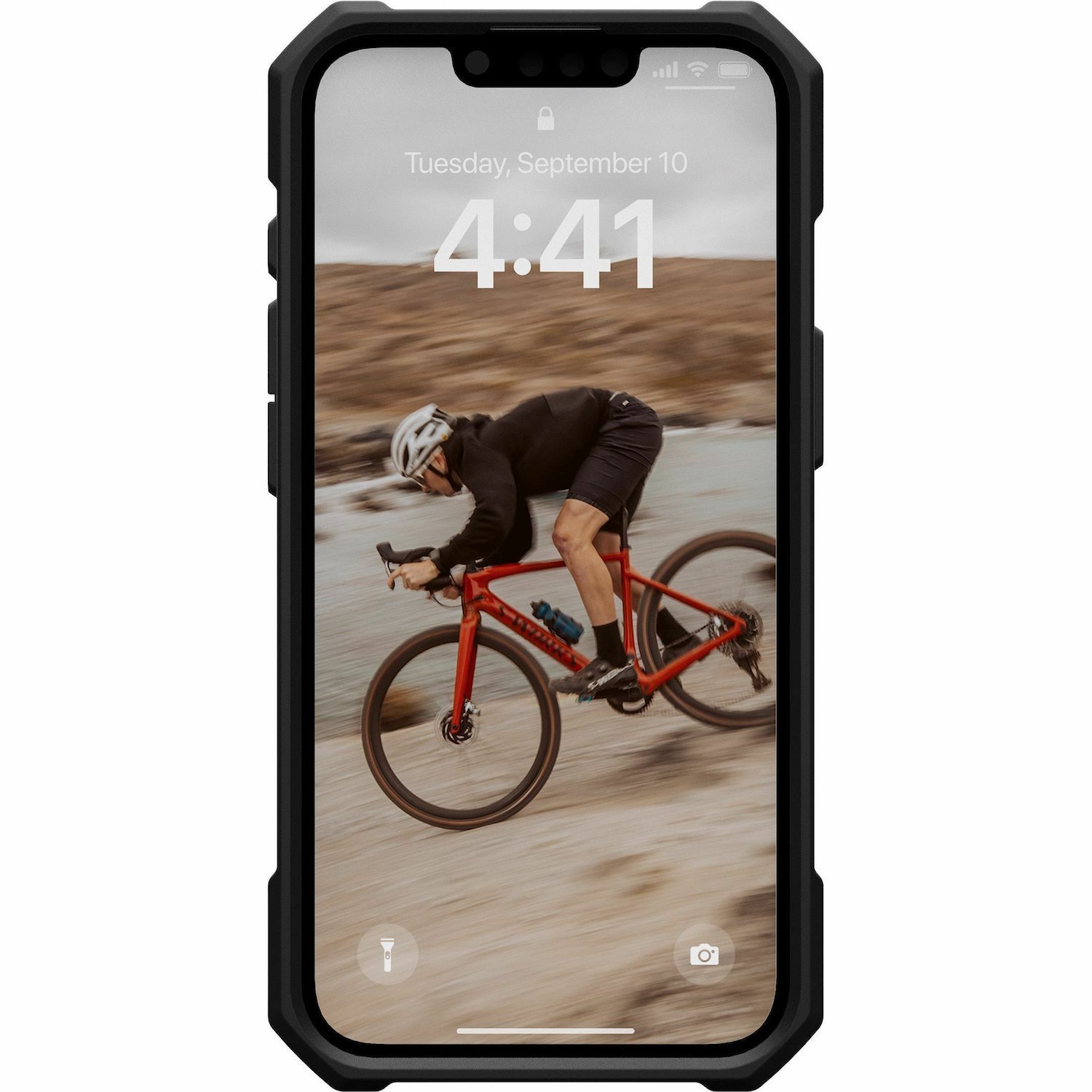 Urban Armor Gear Essential Armor Rugged Case for Apple iPhone 16e Smartphone - Hex Pattern - Black