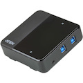 ATEN 2 x 4 USB 3.2 Gen1 Peripheral Sharing Switch