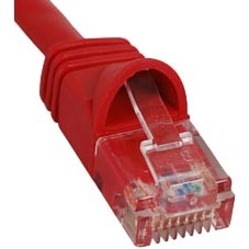 ICC Patch Cord, Cat 5e, Molded Boot, Red