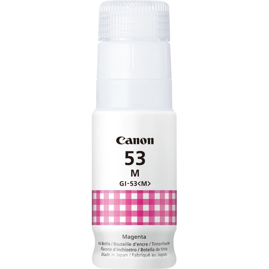 Canon GI-53M Refill Ink Bottle - Magenta - Inkjet