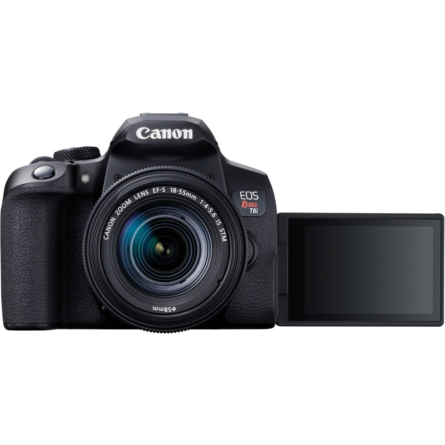 Canon EOS Rebel T8i 24.1 Megapixel Digital SLR Camera with Lens - 0.71" - 2.17"