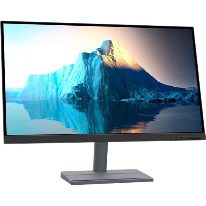 Lenovo L27q-35 27" Class Webcam WQHD LCD Monitor - 16:9 - Grey