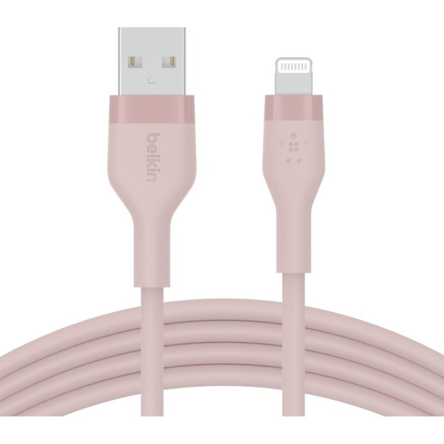 Belkin BOOST&uarr;CHARGE Flex 2 m Lightning/USB Data Transfer Cable for iPad Pro, iPad Air, iPad mini, iPad, iPod, iPhone, Notebook