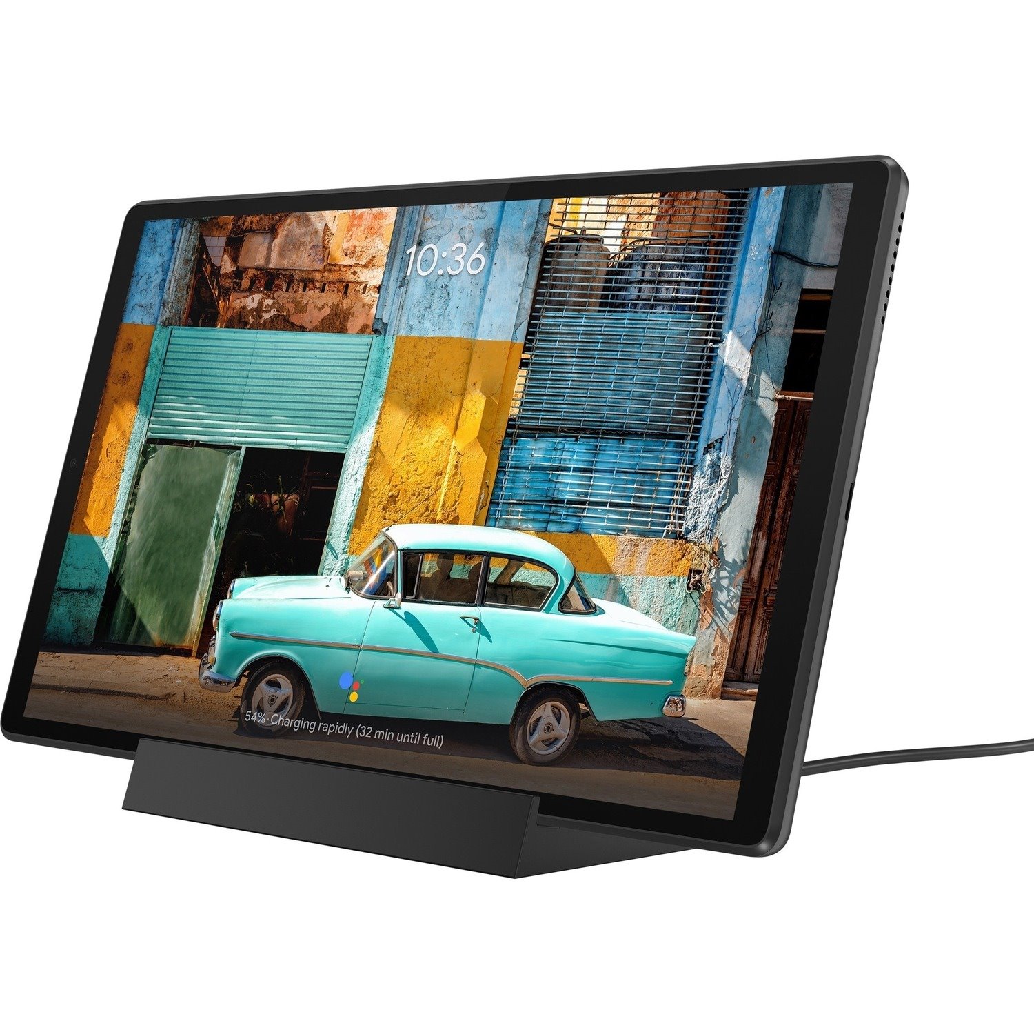 Lenovo Smart Tab M10 TB-X606F Tablet - 10.3" WUXGA - MediaTek Helio P22T - 2 GB - 32 GB Storage - Android 9.0 Pie - Iron Gray