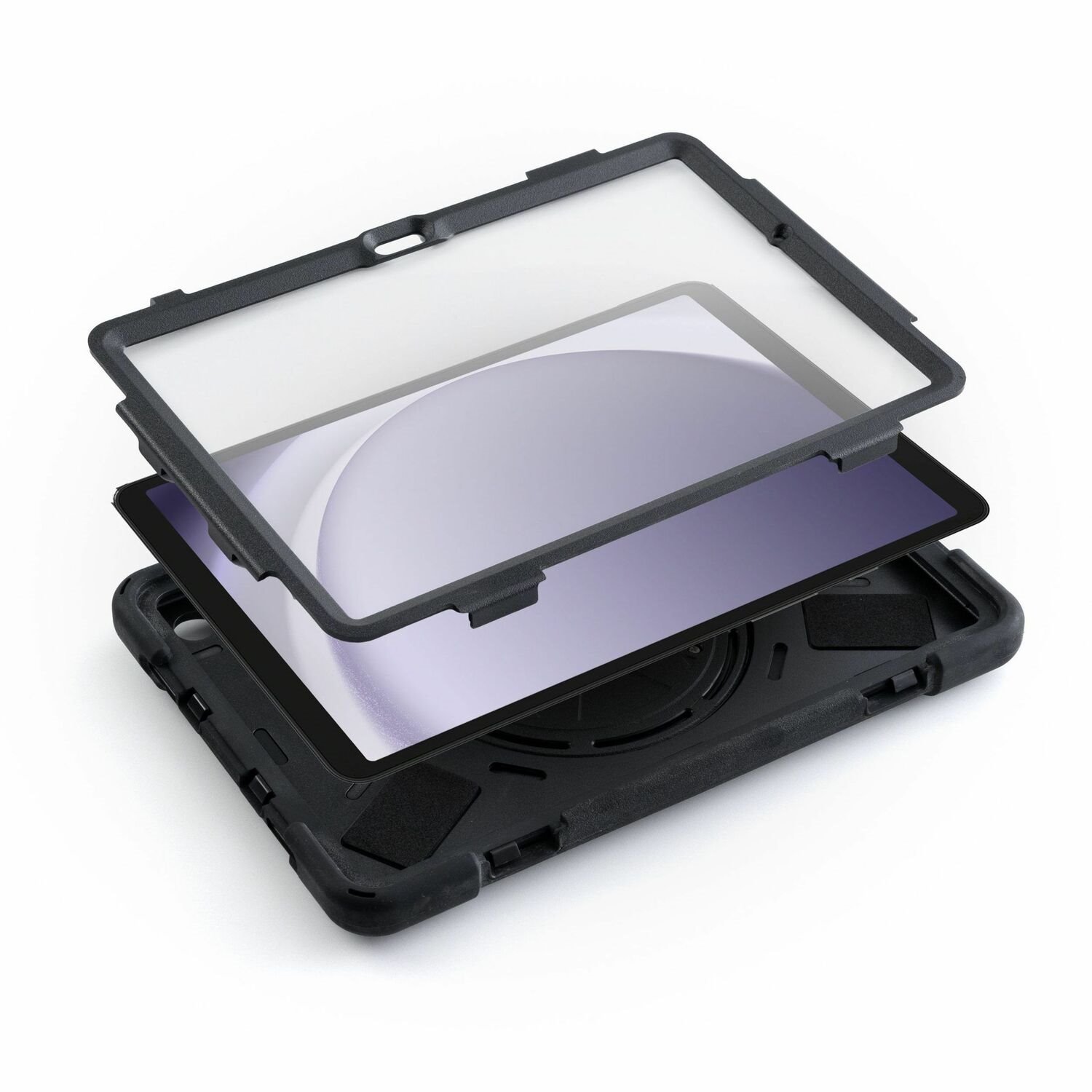 tech air Classic Pro Rugged Carrying Case for 27.9 cm (11") Samsung Galaxy Tab A9+, Galaxy Tab A9 Tablet - Black