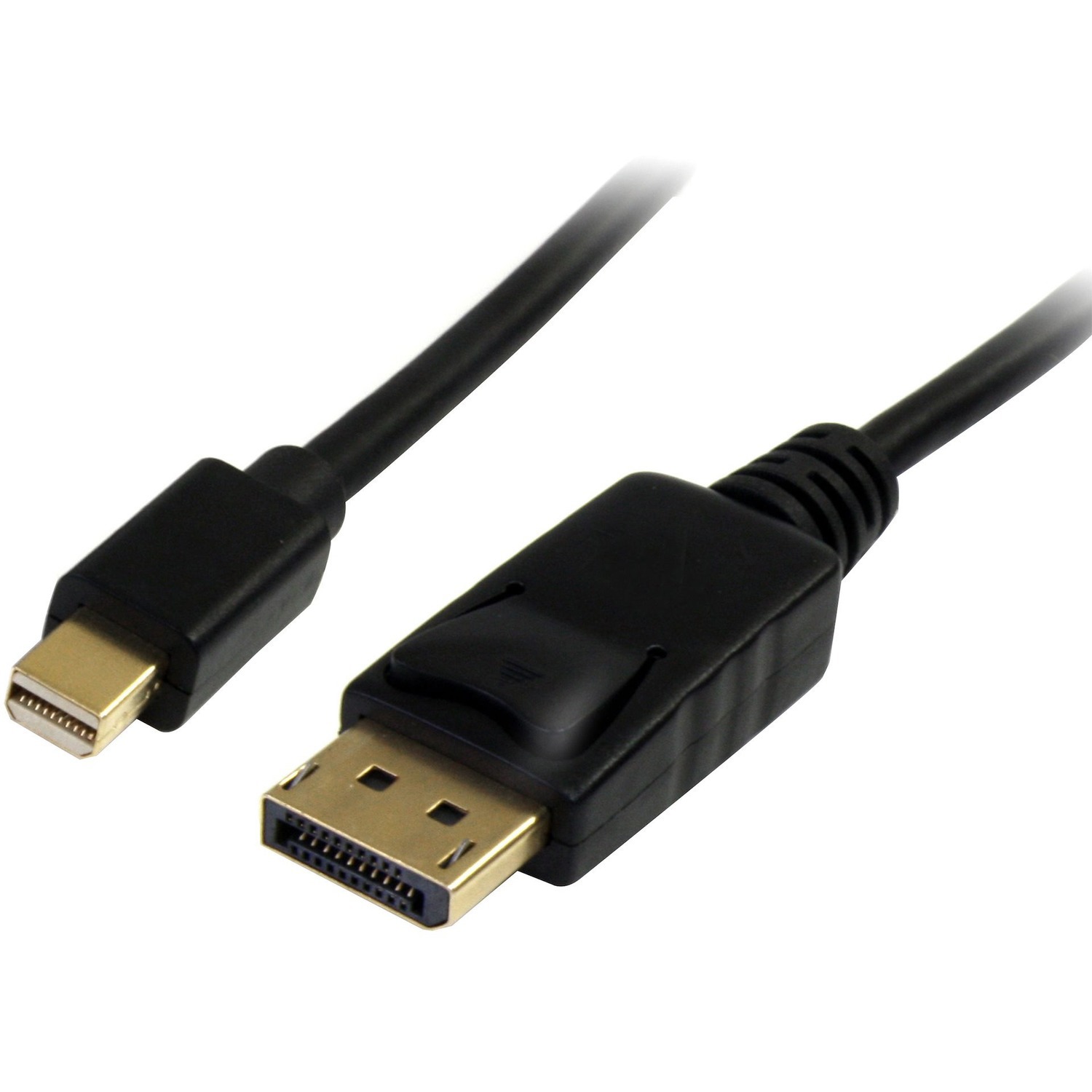 StarTech.com 3 M Mini DisplayPort-naar-DisplayPort 1.2 Adapterkabel M/M - DisplayPort 4K - DisplayPort Kabel - DisplayPort (M) Naar Mini DisplayPort (M) - 3 M - Zwart