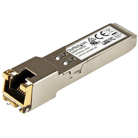 StarTech.com SFP (mini-GBIC) - 1 x RJ-45 1000Base-T LAN - 1 Each