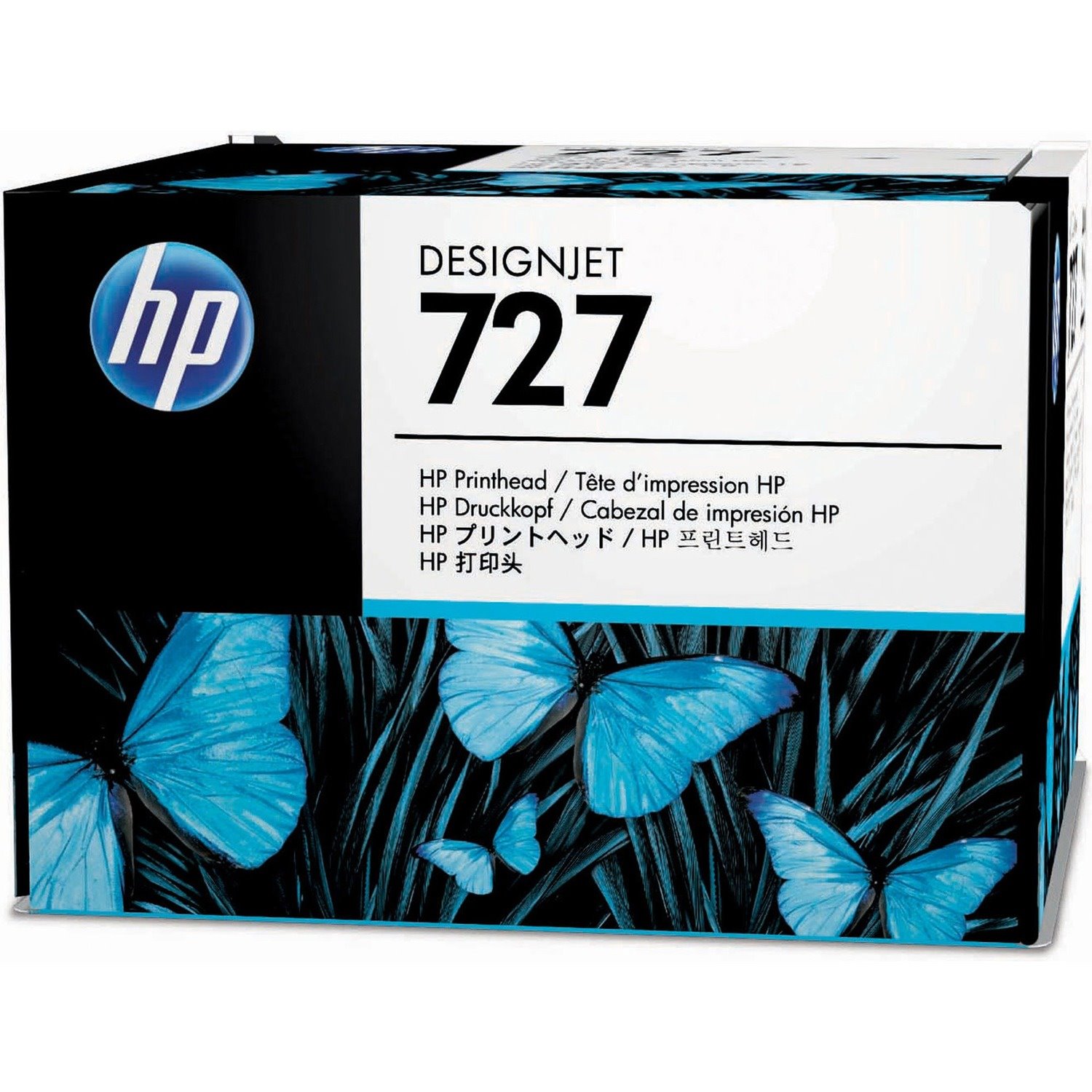 HP 727 (B3P06A) Original Standard Yield Printhead - Photo Black, Matte Black, Cyan, Magenta, Yellow, Grey - 1 Each