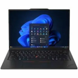 Lenovo ThinkPad X1 Carbon Gen 13 21NS0014US 14" Copilot+ PC Ultrabook - 2.8K - Intel Core Ultra 7 258V - Intel Evo Platform - 32 GB - 512 GB SSD - English Keyboard - Black Paint