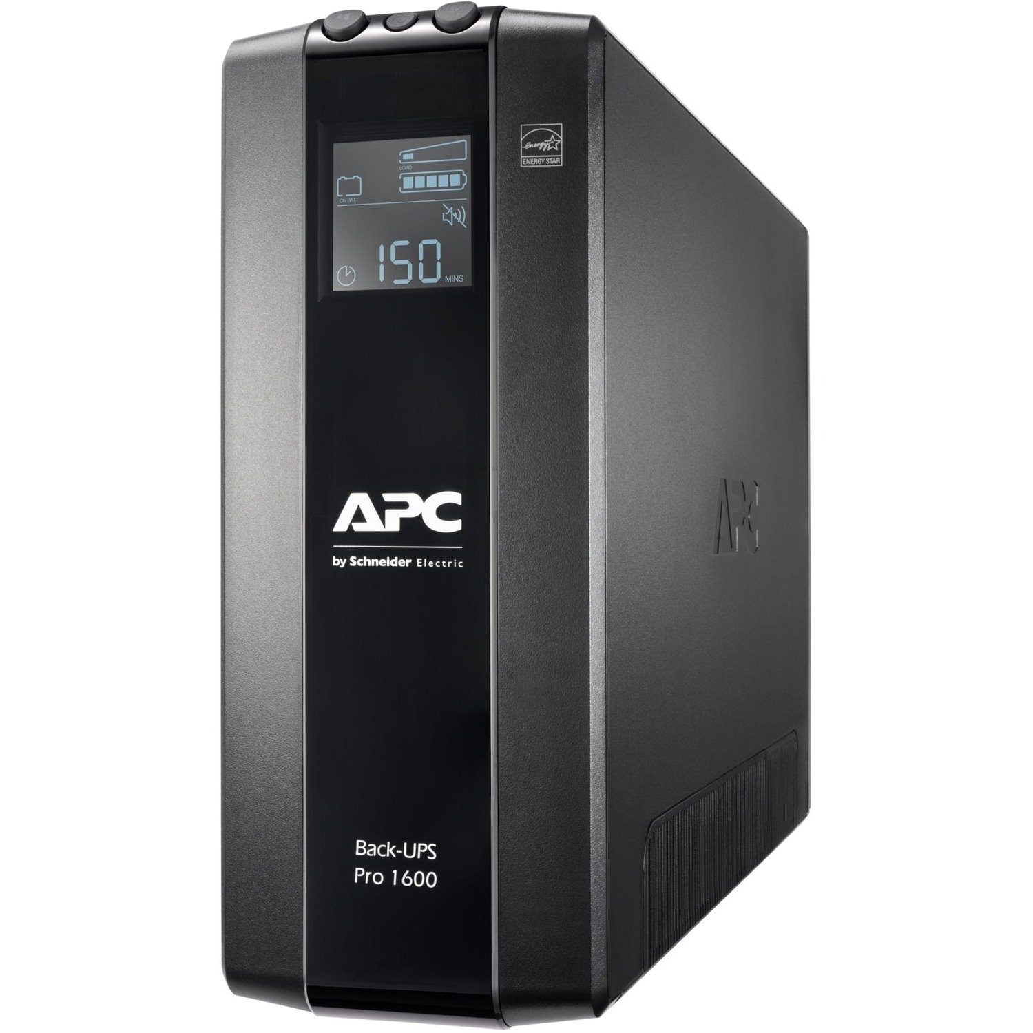 BR1600MI - APC by Schneider Electric Back-UPS Pro, 1600VA/960W, Tower, 230V, 8x IEC C13 outlets, AVR, LCD, User Replaceable Battery, 2 Year Warranty