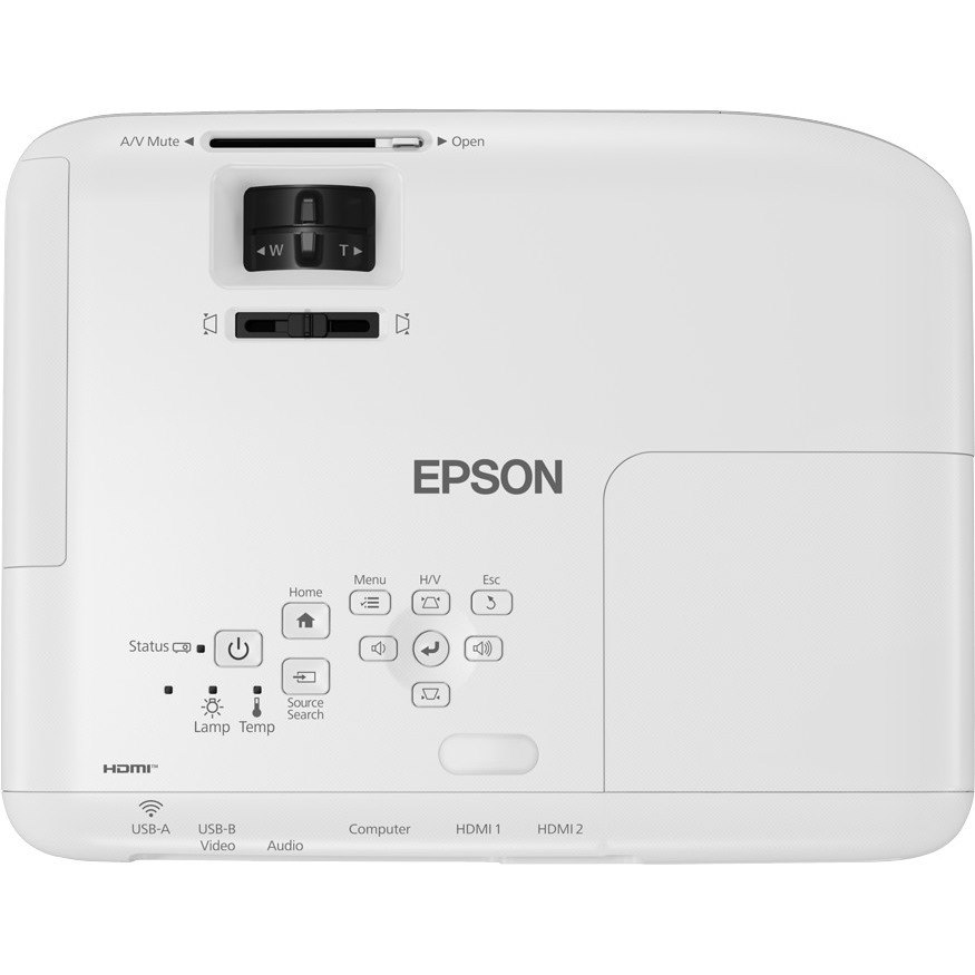 Epson EB-FH06 3LCD Projector - 16:9 - White