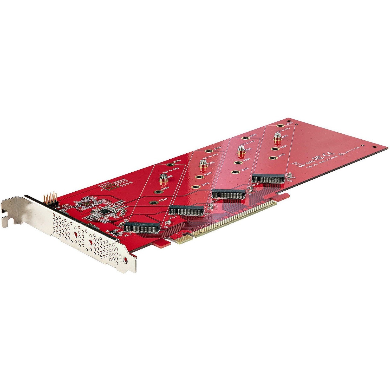 StarTech Quad M.2 PCIe Adapter For NVMe/AHCI SSD