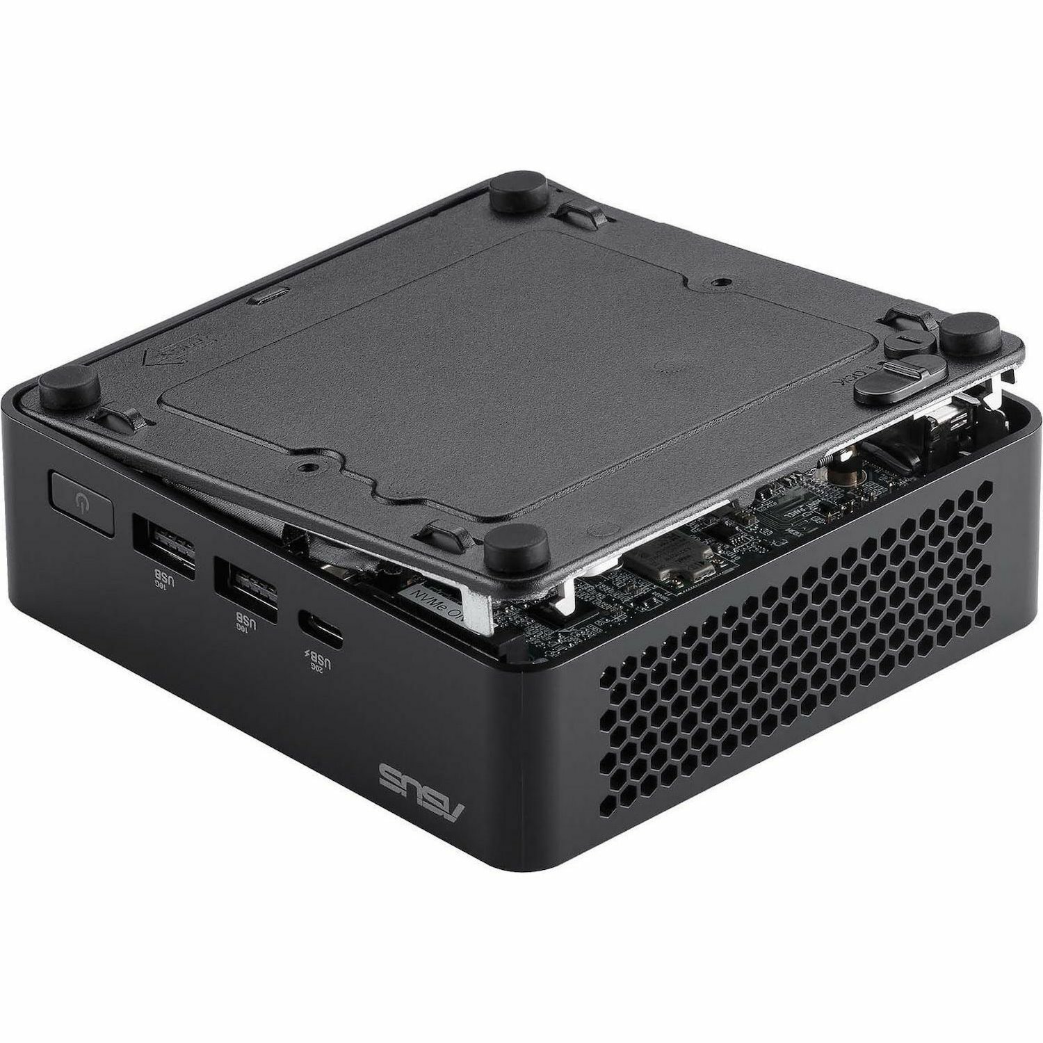 Asus Nuc Micro PC, C3-100U, DDR5(0/2), M.2(0/2), WL, No P/Cord, 3YR RTB