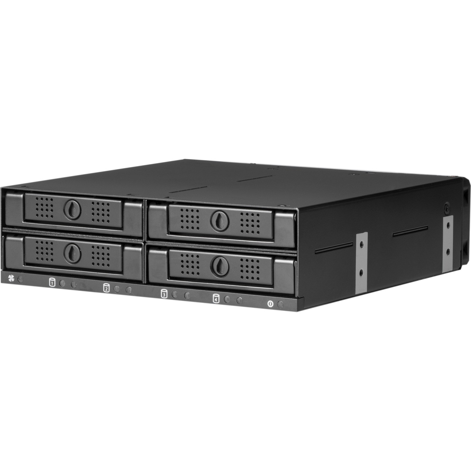 CRU DataPort 41 DP41 Drive Enclosure for 5.25" - Serial ATA/600 Host Interface Internal - Black
