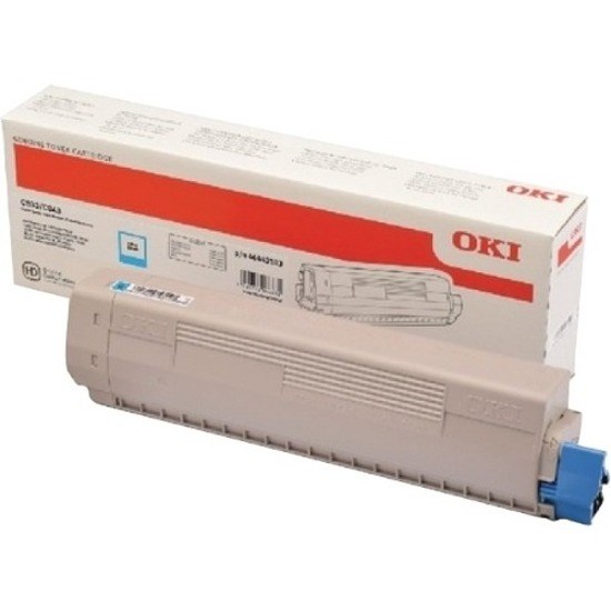 Oki Original LED Toner Cartridge - Cyan Pack