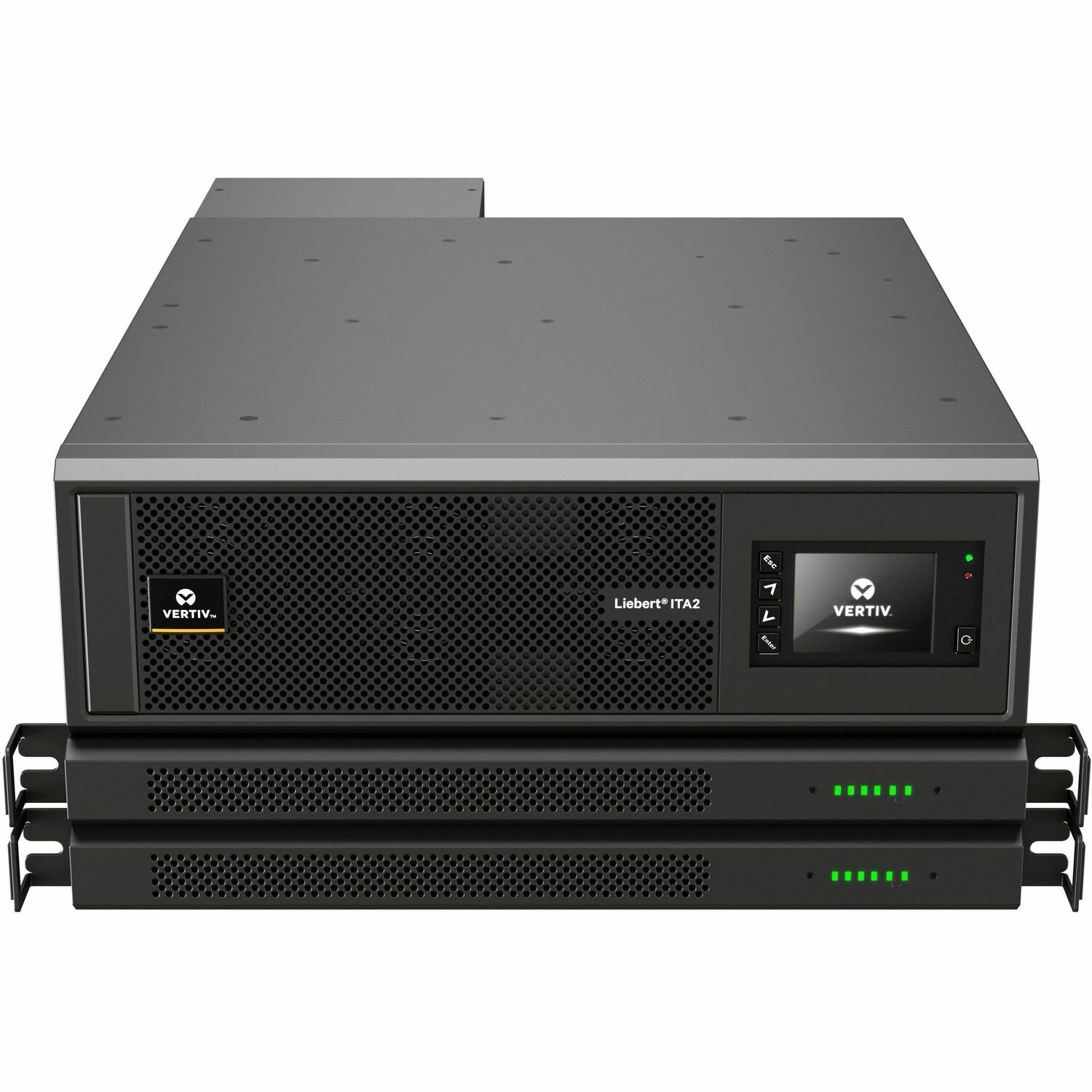 Vertiv Liebert ITA2 UPS 8kVA/7.2kW; 208/120VAC (220/127VAC) - 3-phase 4 Wire with SNMP card, 1 pair of ITA2 Li-ion battery (ITA2LI-08KRT2085UN)