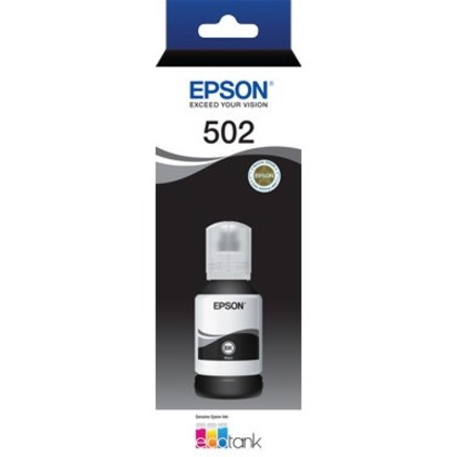 Epson EcoTank T502 Ink Refill Kit - Black - Inkjet