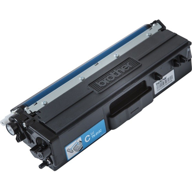 Brother TN910C Original Laser Toner Cartridge - Cyan Pack