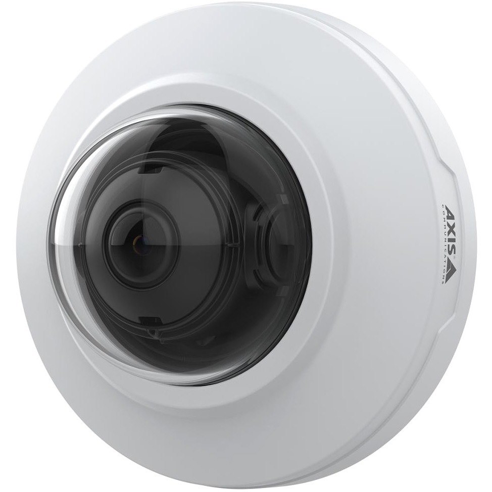 AXIS M3086-V 4 Megapixel Indoor Network Camera - Color - Mini Dome - White - TAA Compliant